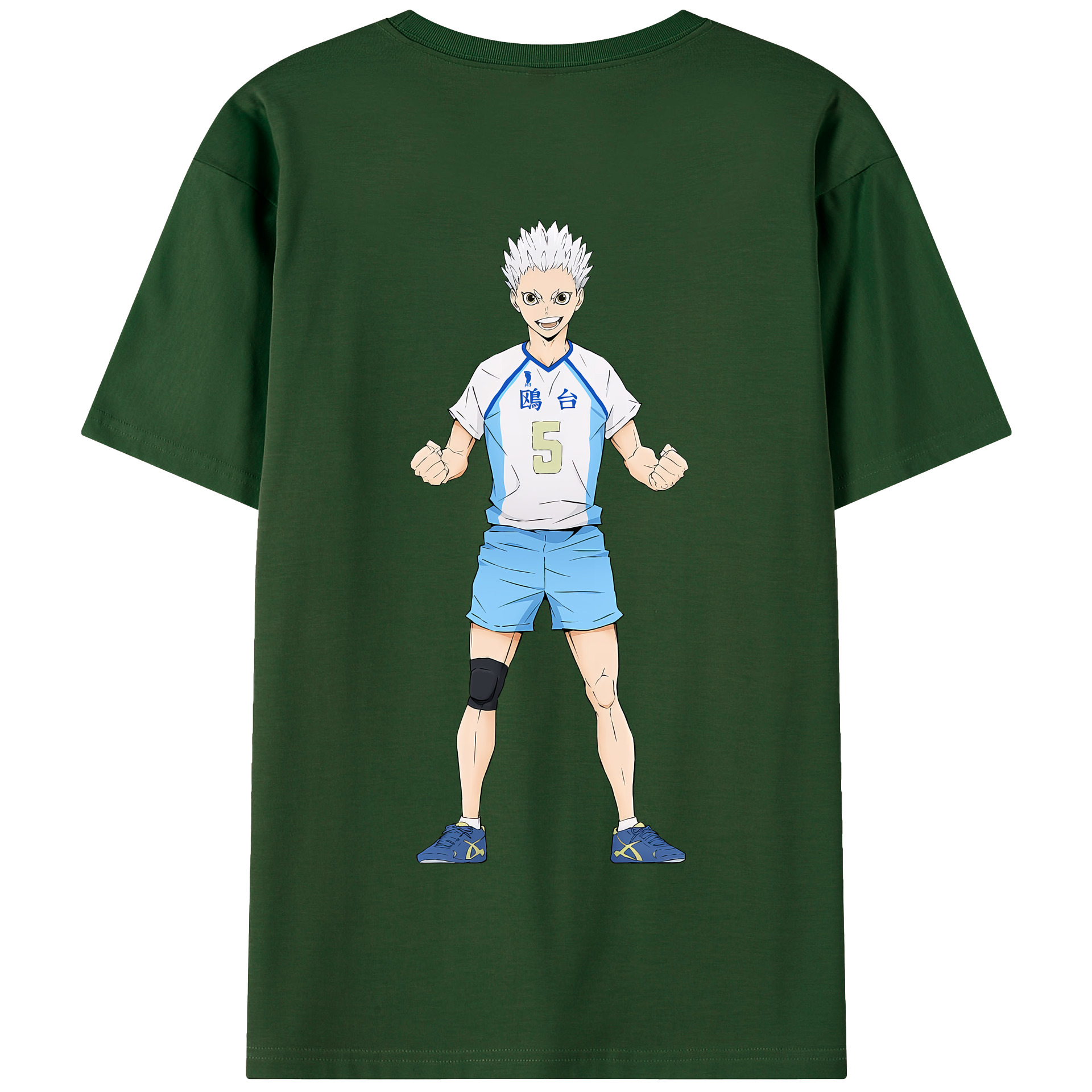 （画像用） ハイキュー!! Haikyu!! 綿100％半袖Tシャツ（背面プリント）